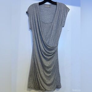 Nation Ltd Jen Menchaca Drapey Dress Cinched Waist Size S